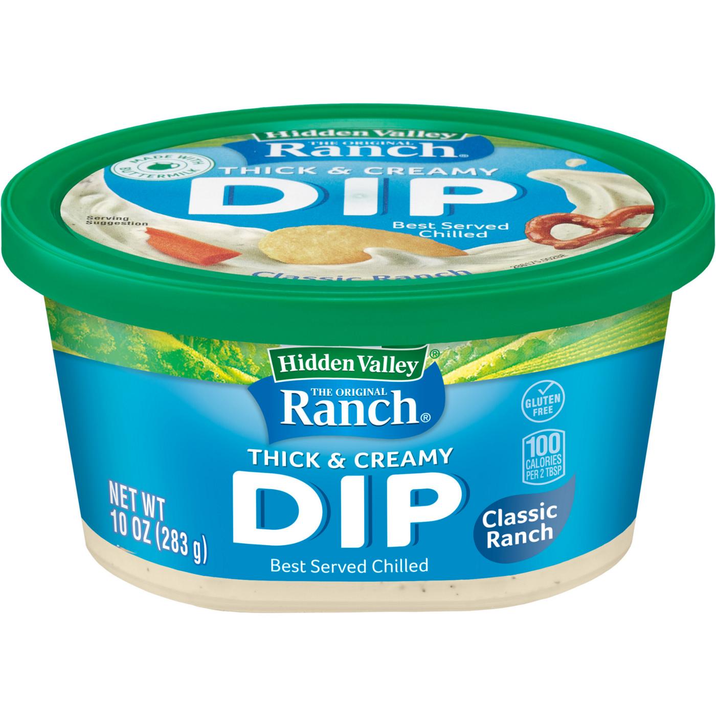 Hidden Valley Thick & Creamy Ready-to-Eat Classic Ranch Dip; image 1 of 8