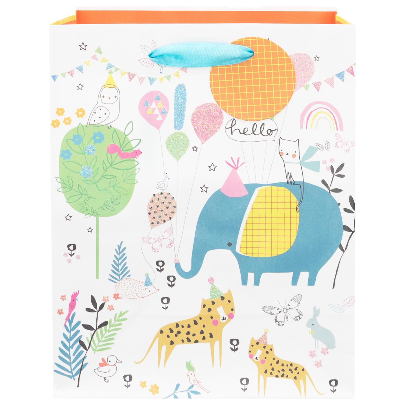 IG Design Party Animals Paper Gift Bag; image 1 of 2