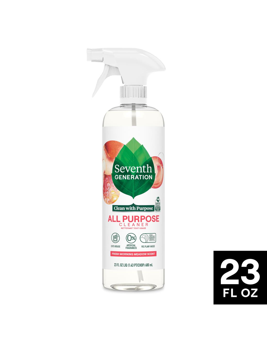 Seventh Generation Fresh Morning Meadow All Purpose Cleaner; image 3 of 4