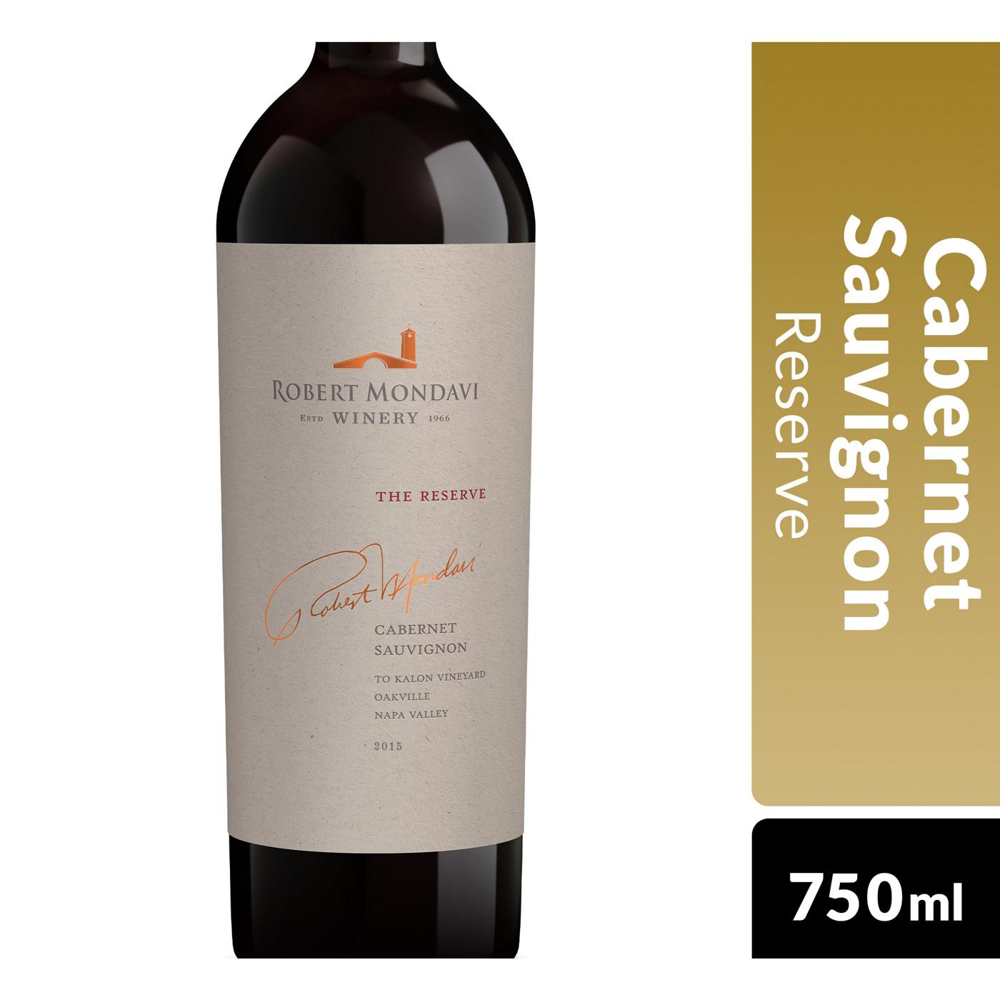 Robert Mondavi Winery Reserve Napa Valley Cabernet Sauvignon Red Wine; image 2 of 2