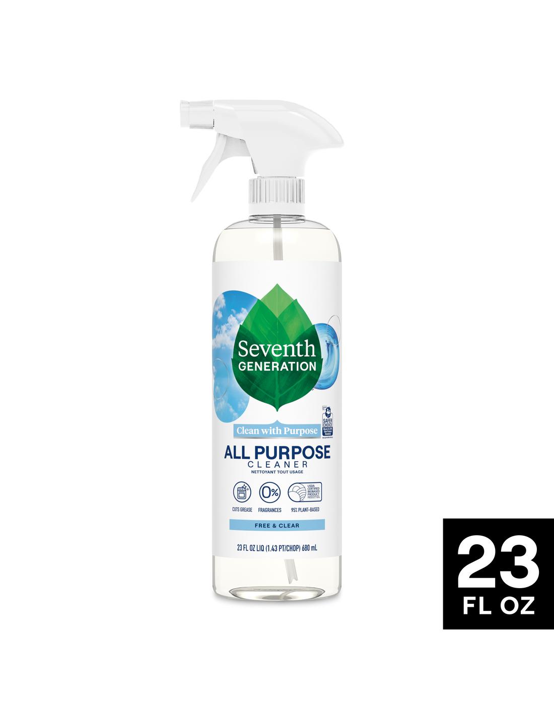 Seventh Generation Free & Clear All Purpose Cleaner; image 4 of 4