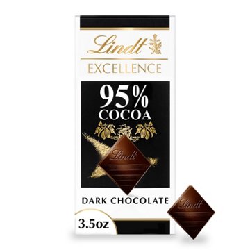 Lindt Excellence 95% Cocoa Darks Chocolate Bar
