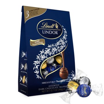 Lindt Lindor Assorted Dark Chocolate Truffles