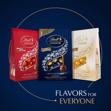 Lindt Lindor Assorted Dark Chocolate Truffles