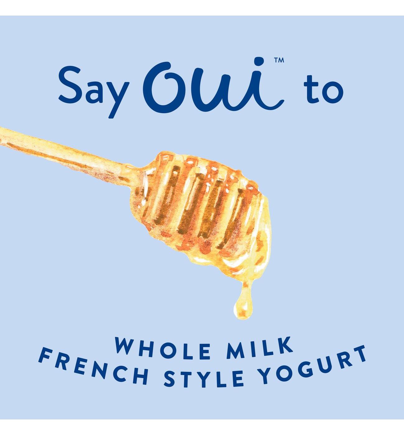 Yoplait Oui Honey French Style Yogurt; image 3 of 5