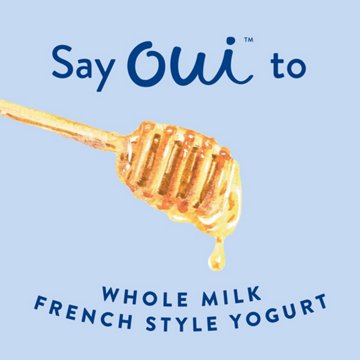 Yoplait Oui Honey French Style Yogurt
