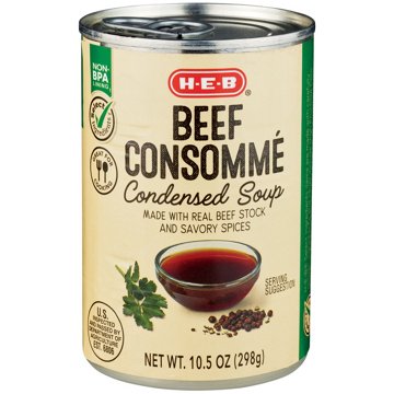 H-E-B Beef Consomme Condensed Soup