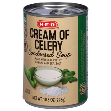 H-E-B Cream of Celery Condensed Soup, 10.5 oz