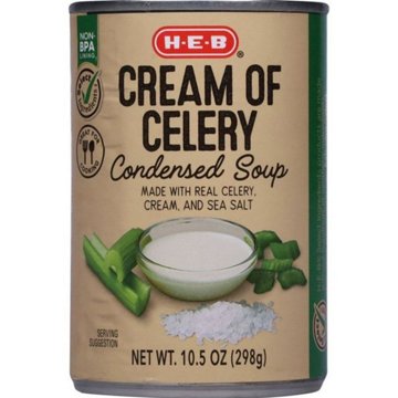 H-E-B Cream of Celery Condensed Soup, 10.5 oz