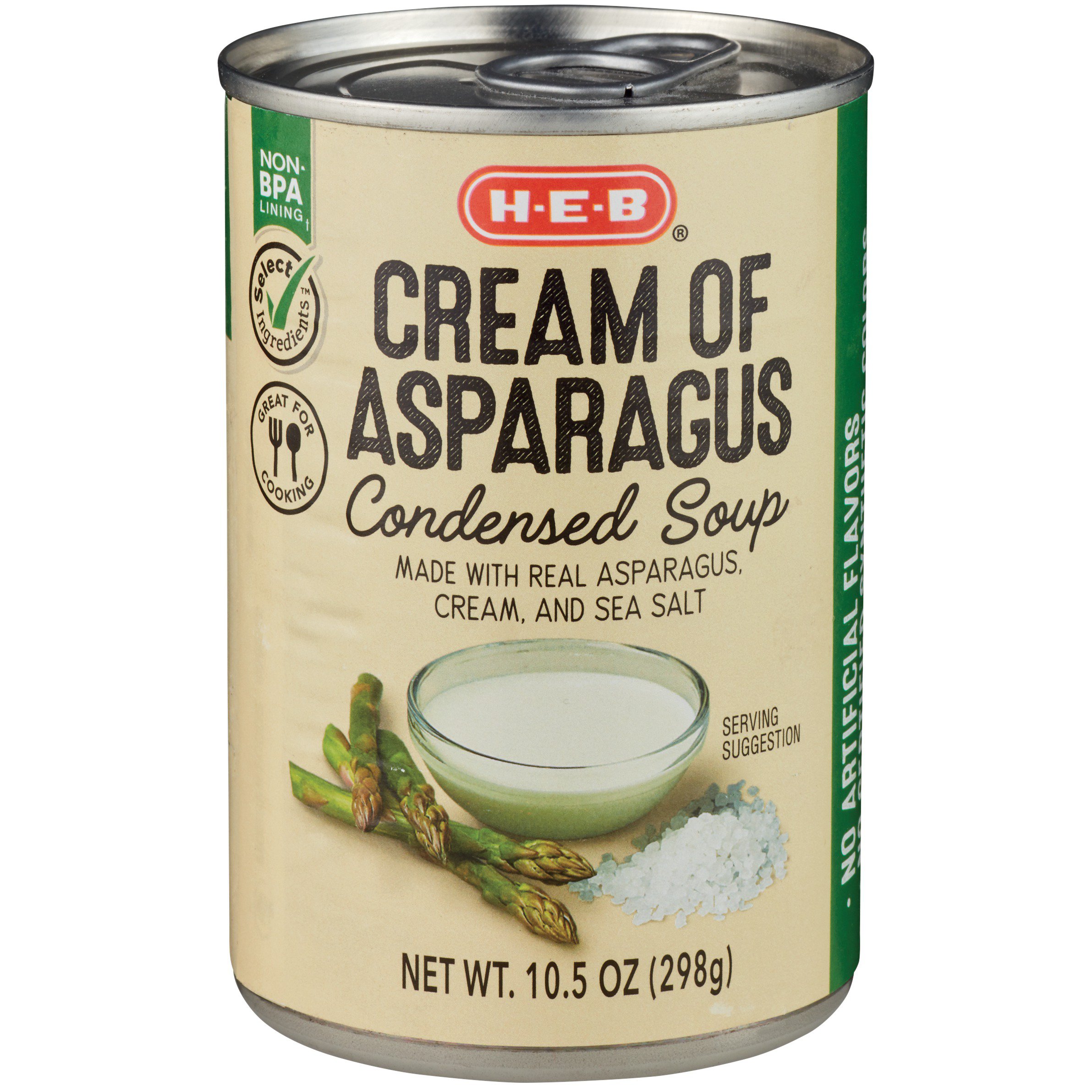 H-E-B Select Ingredients Cream Of Asparagus Condensed Soup - Shop Soups ...