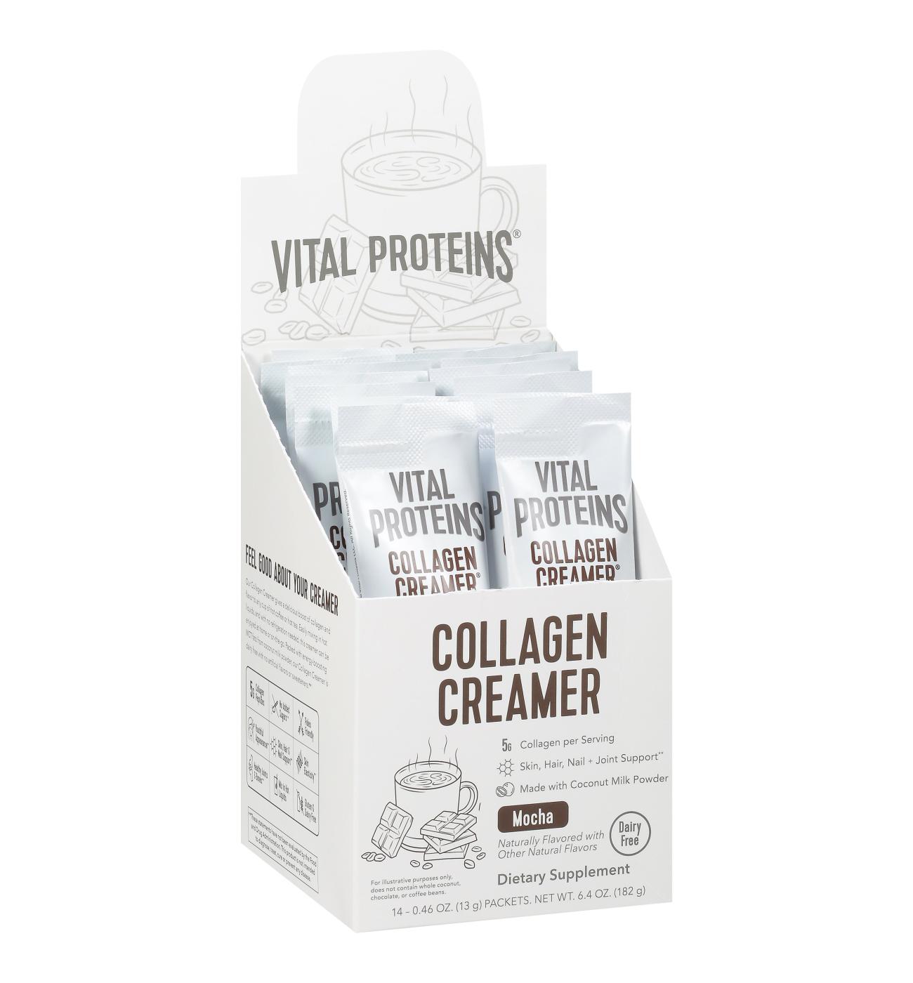 Vital Proteins Mocha, Single Serve Collagen Creamer Box - Shop Diet ...