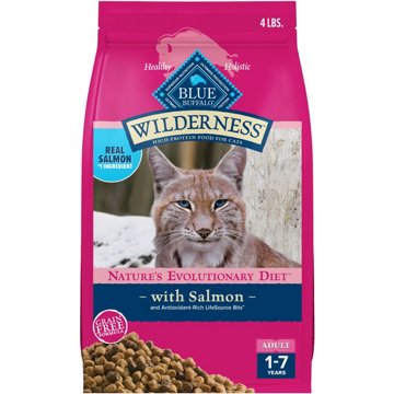 Blue Buffalo Wilderness GF Dry Food for Cats - Salmon