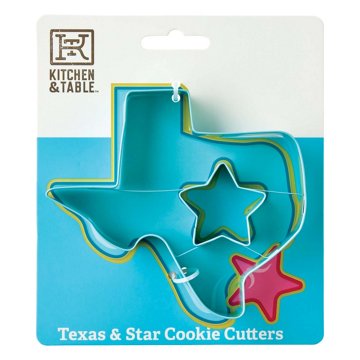 Kitchen & Table by H-E-B Texas & Star Cookie Cutters, 2 ct