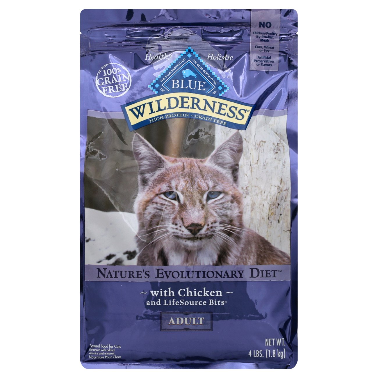 Blue Buffalo Wilderness Chicken & LifeSource Bits Dry Cat Food Shop Cats at HEB