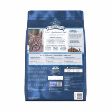 Blue Buffalo Wilderness GF Indoor Dry Cat Food - Chicken
