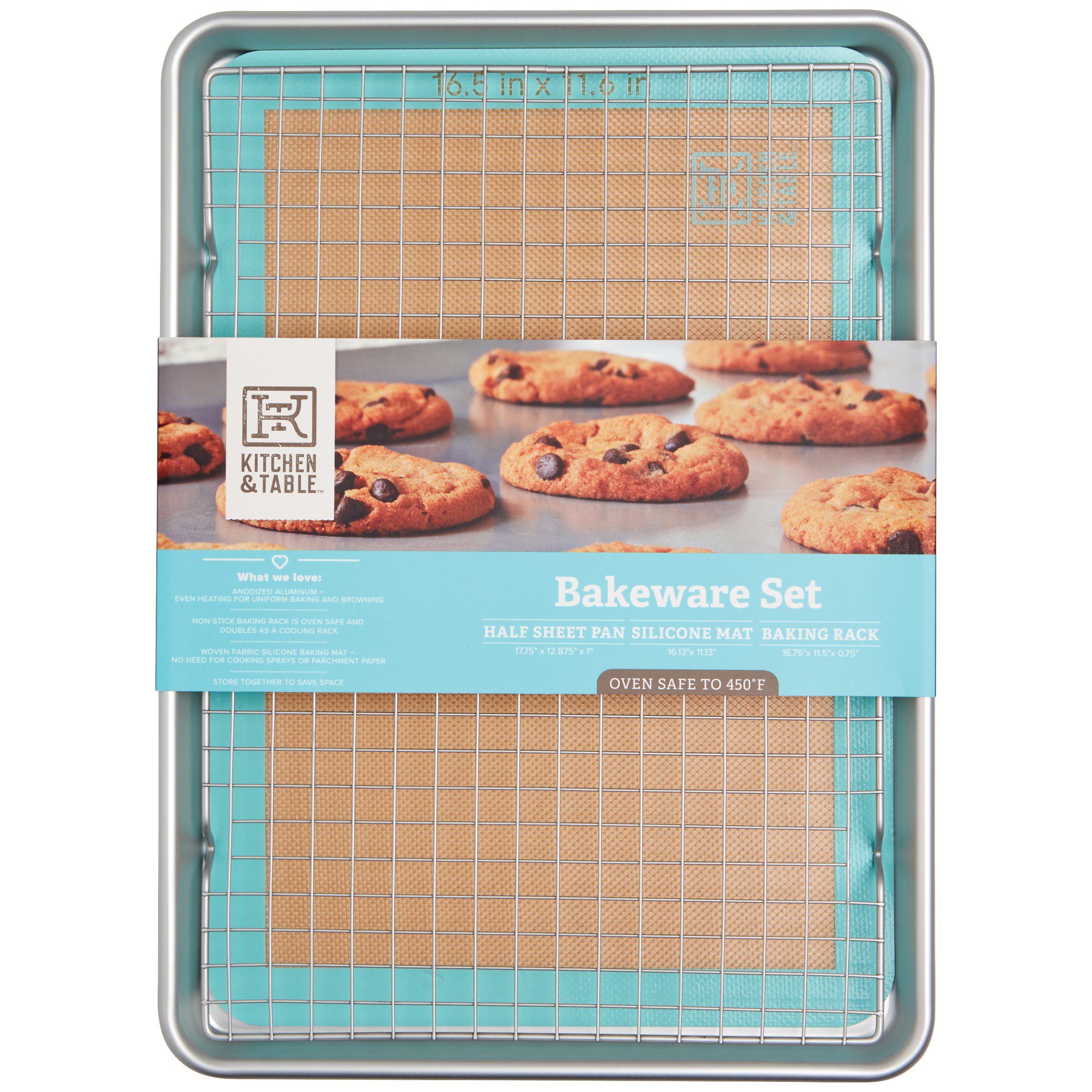 Half Sheet Pan & Baking Rack Set - Shop