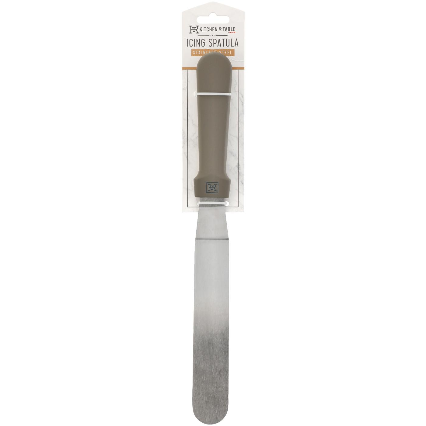 Kitchen & Table by H-E-B Stainless Steel Icing Spatula; image 1 of 2