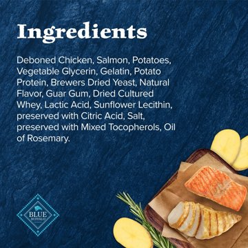 Blue Buffalo Wilderness GF SoftMoist Cat Treats - Chicken & Salmon