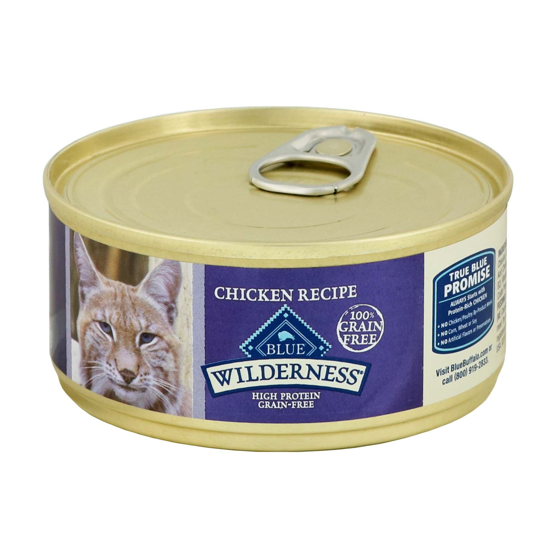 high protein canned cat food