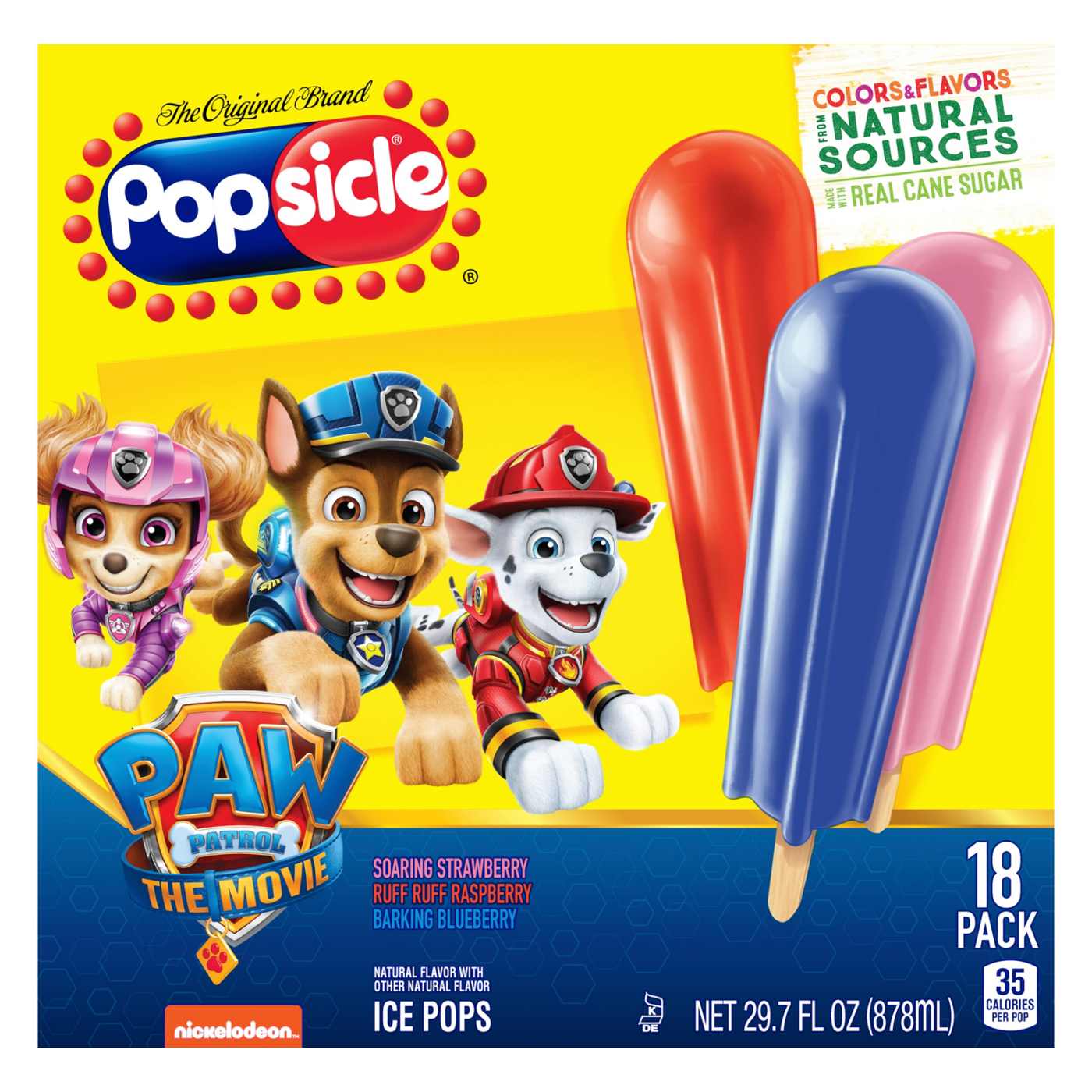 Popsicle Paw Patrol Ice Pops; image 1 of 3