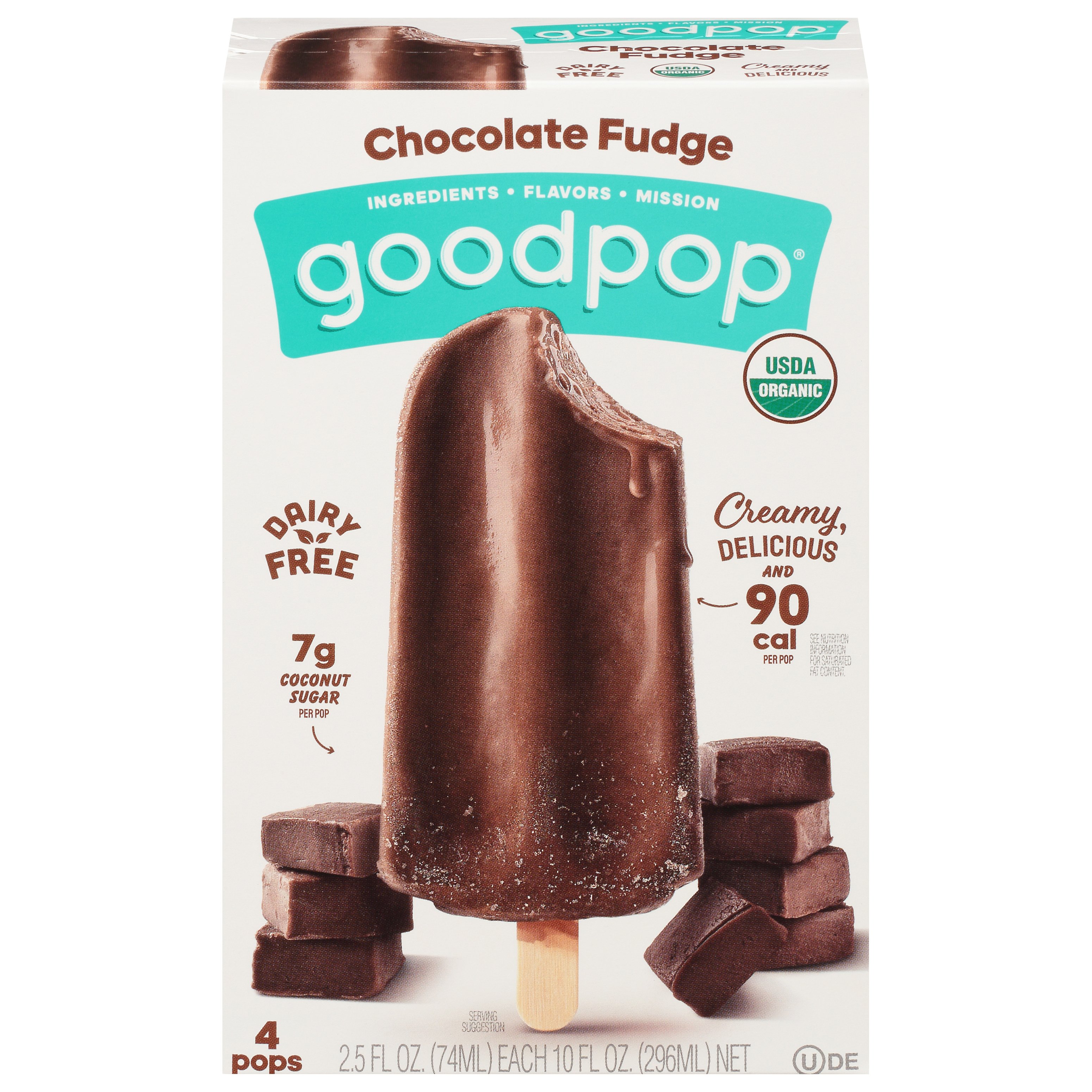 GoodPop Chocolate Fudge Shop Bars & Pops at HEB