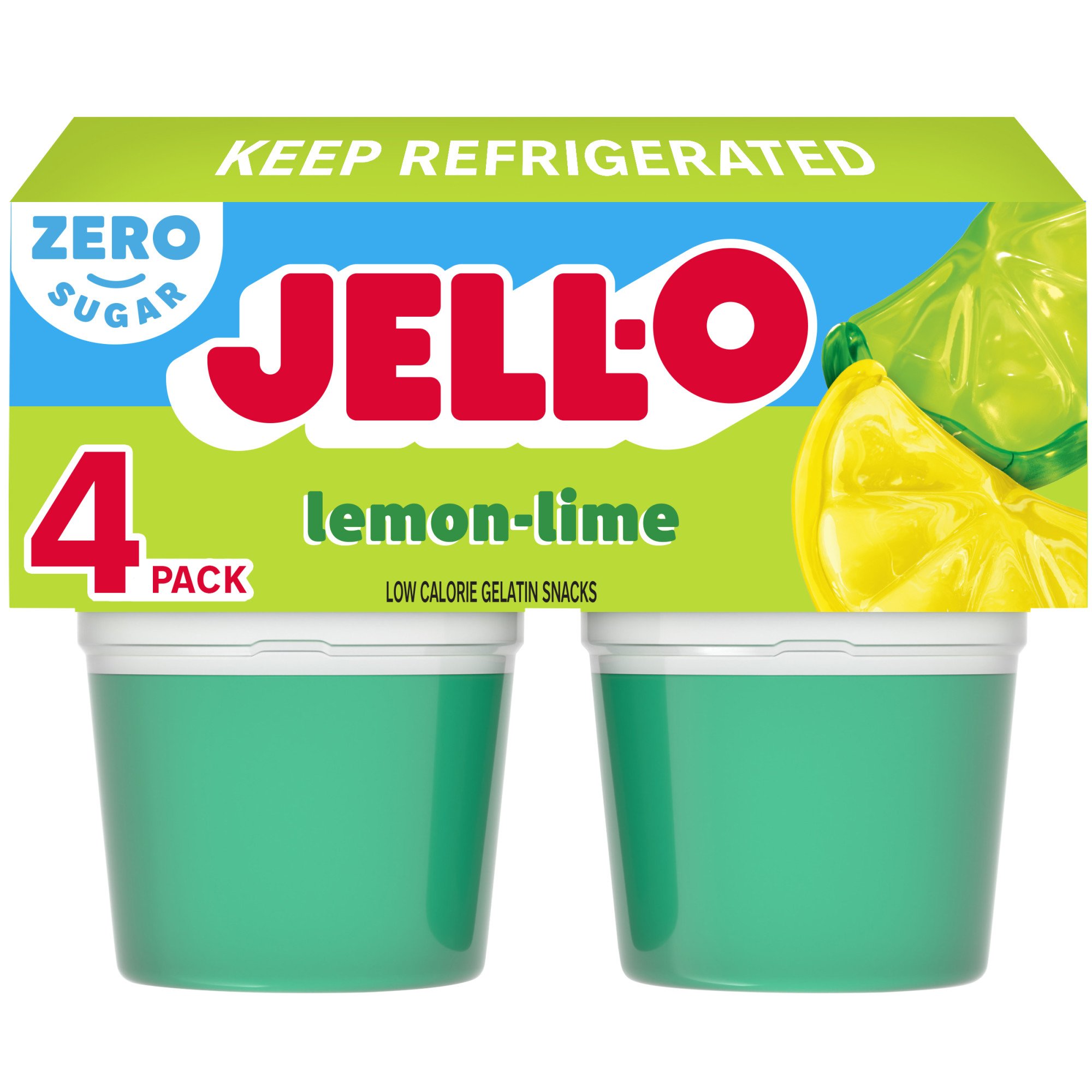 Jell O Sugar Free Lemon Lime Gelatin Snacks Shop Pudding And Gelatin At H E B 