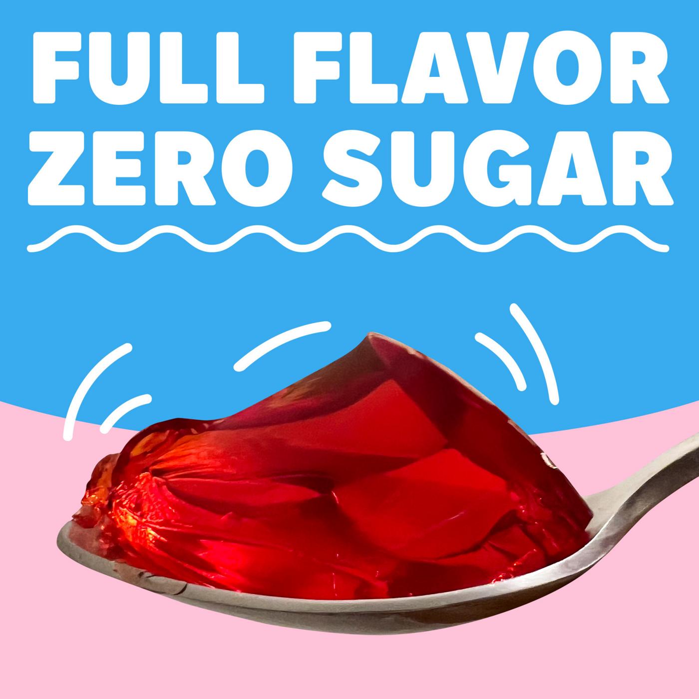 Jell-O Zero Sugar Strawberry Gelatin Snacks; image 7 of 11