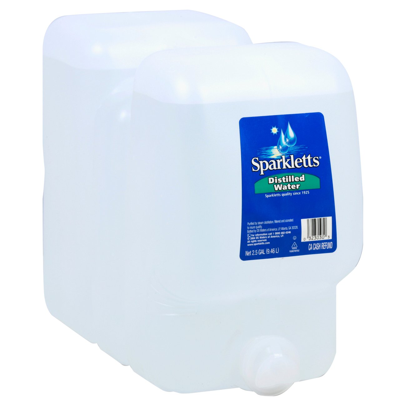 Sparkletts CrystalFresh Distilled Water Shop Water at HEB