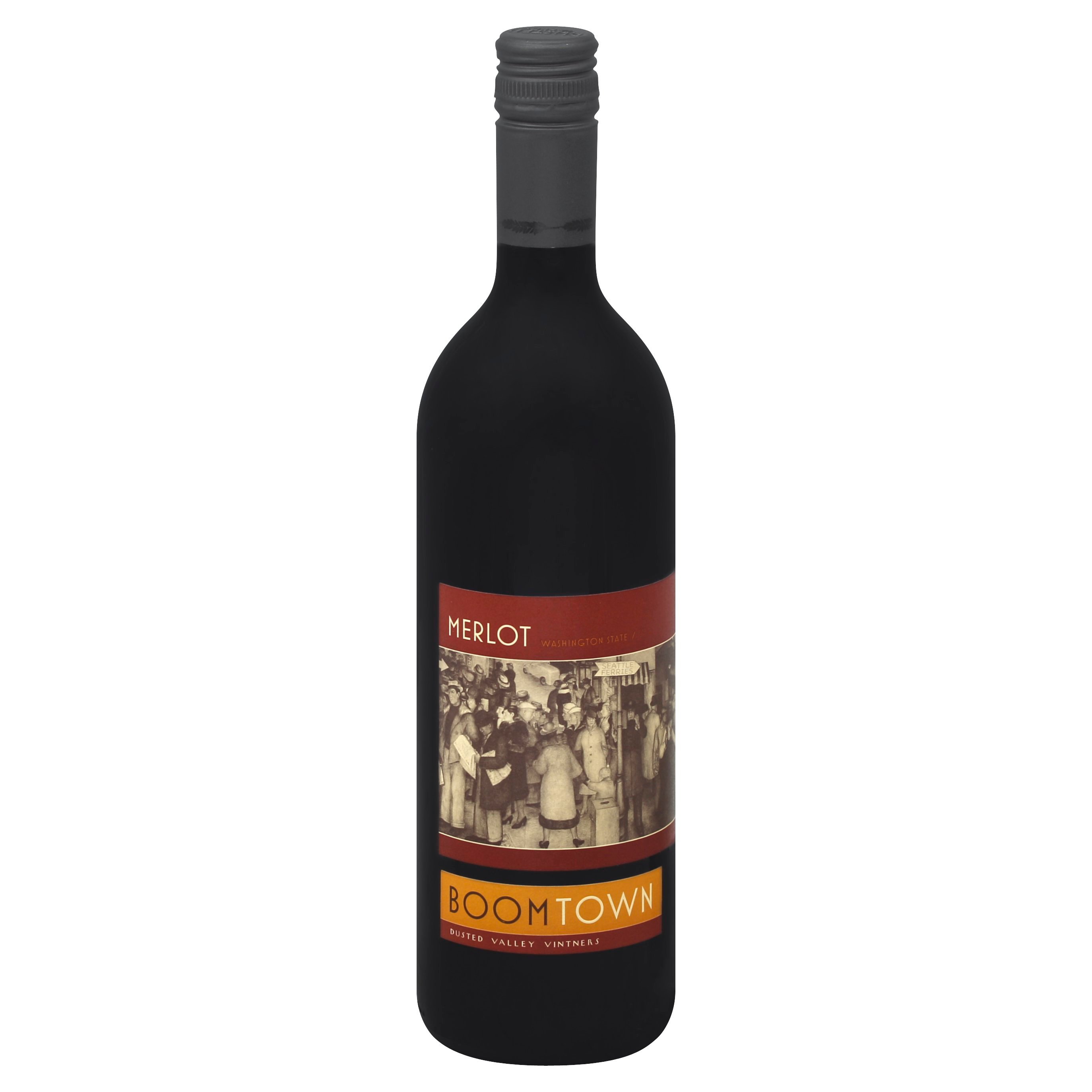 Boomtown Merlot, 750 mL