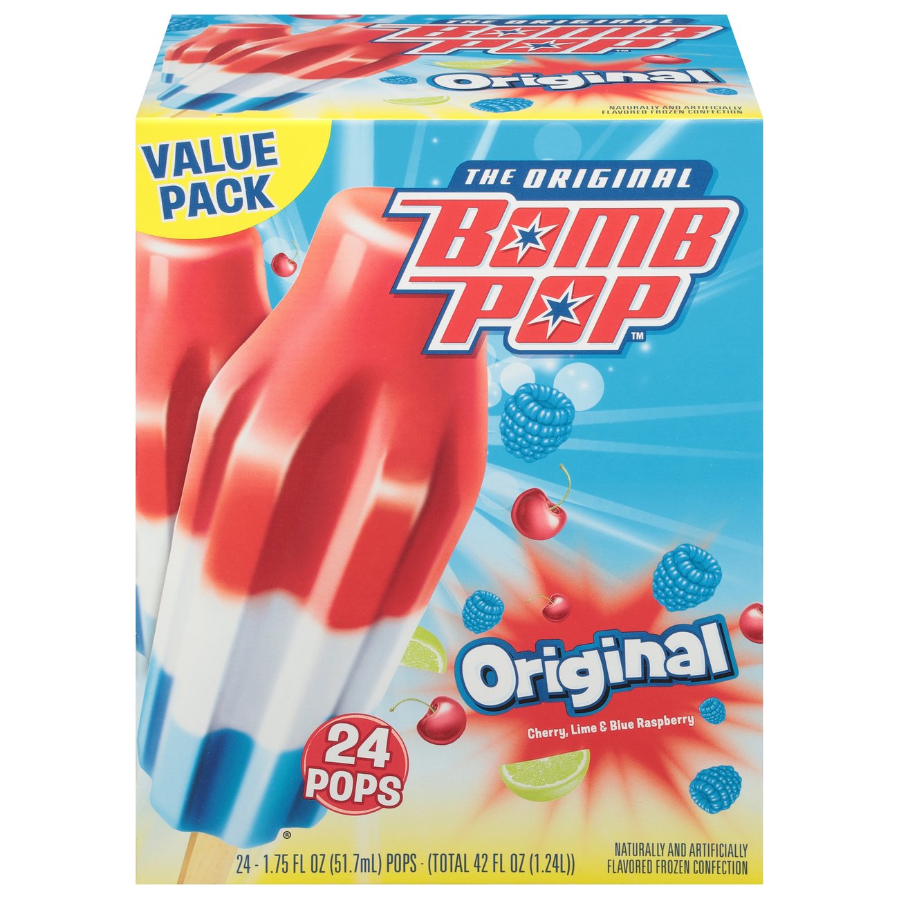 Bomb Pop The Original Ice Pops Value Pack - Shop Ice Cream at H-E-B