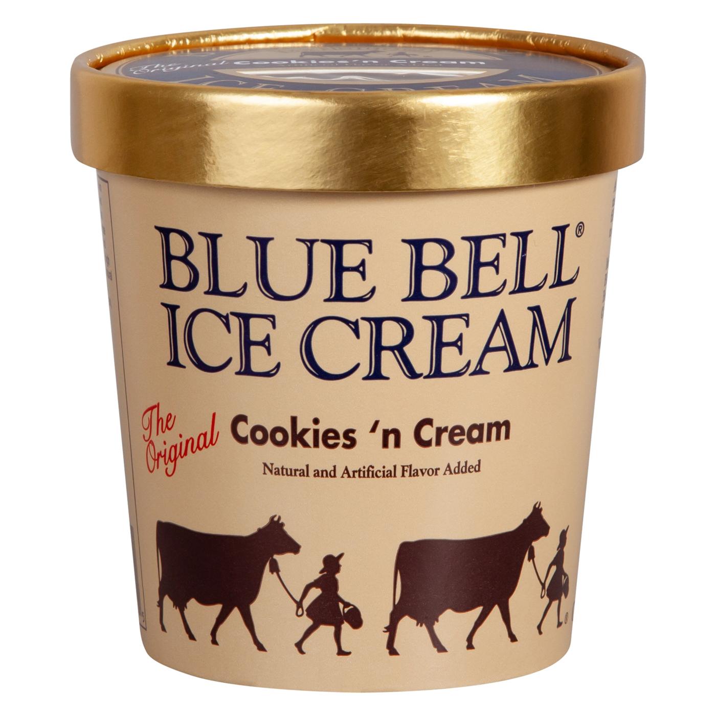 Blue Bell Cookies 'n Cream Ice Cream Shop Ice Cream at HEB