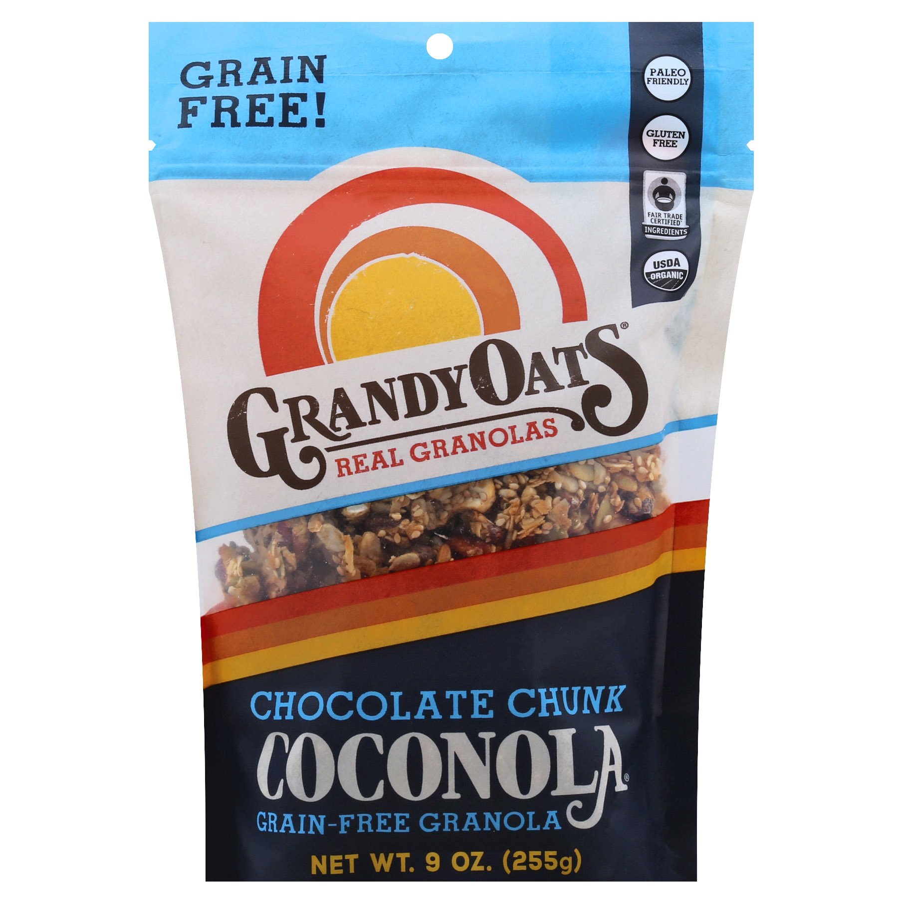 GrandyOats Chocolate Chunk Coconola Granola Shop Granola & Snack Bars