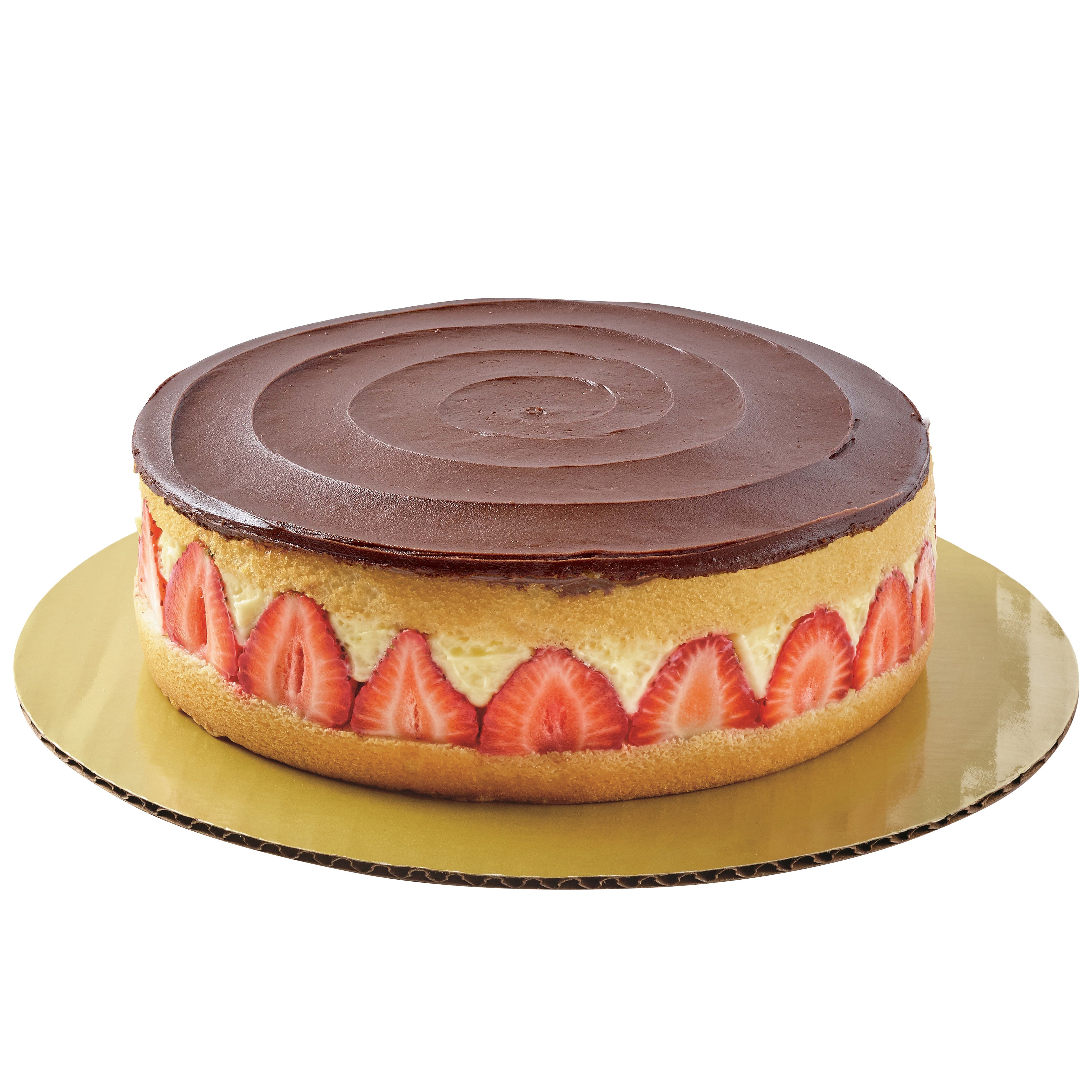 H-E-B Strawberry Boston Cream Pie - Shop Cakes At H-E-B