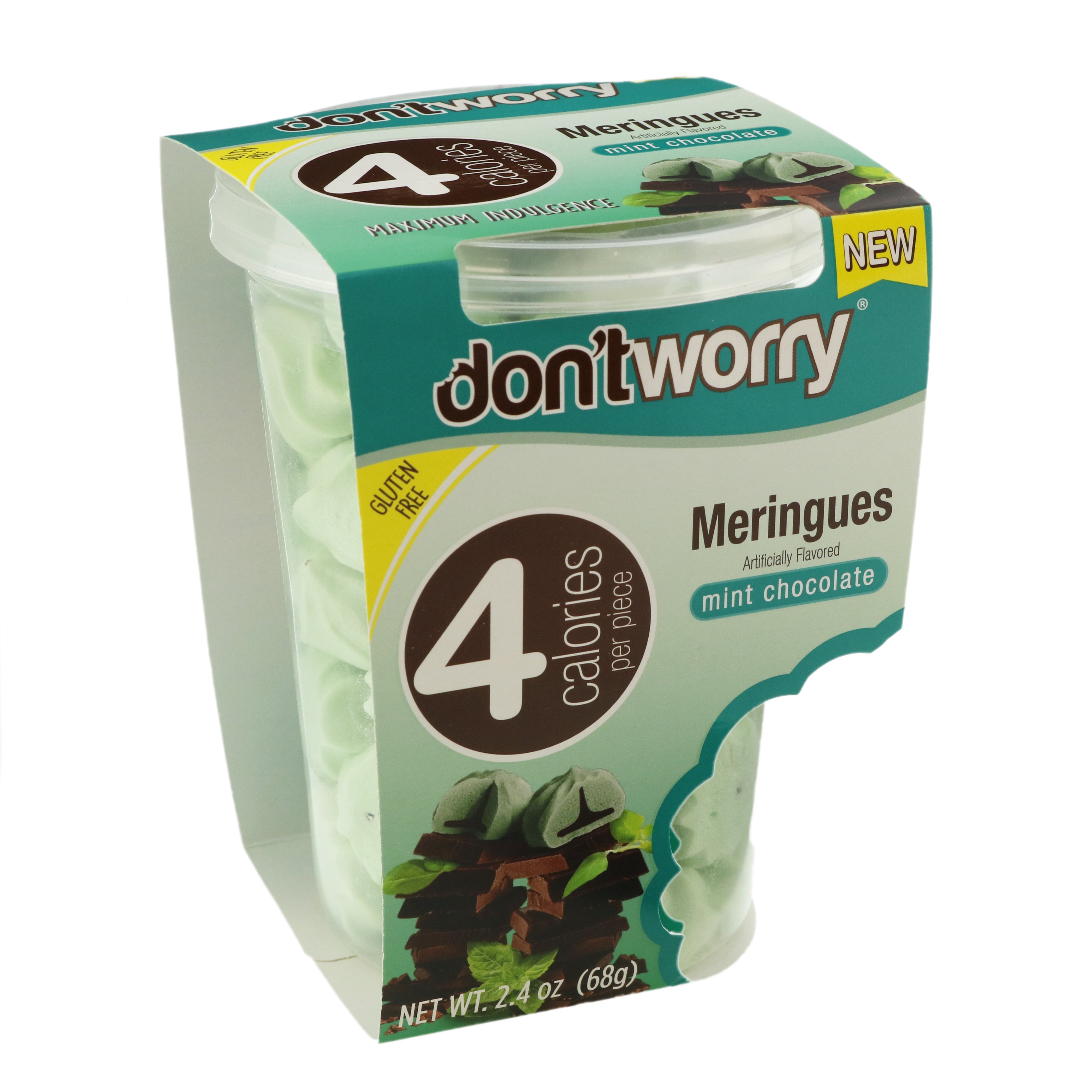 Don't Worry Mint Chocolate Meringues - Shop Cookies at H-E-B