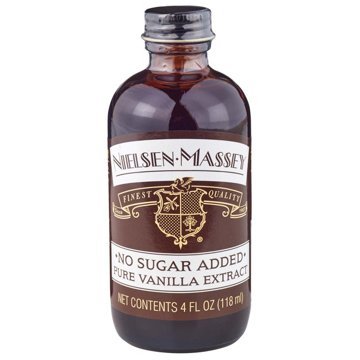 Nielsen-Massey No Sugar Added Pure Vanilla Extract, 4 oz