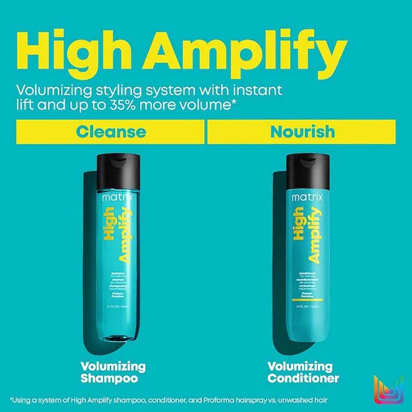 Matrix Total Results High Amplify Shampoo; image 3 of 4