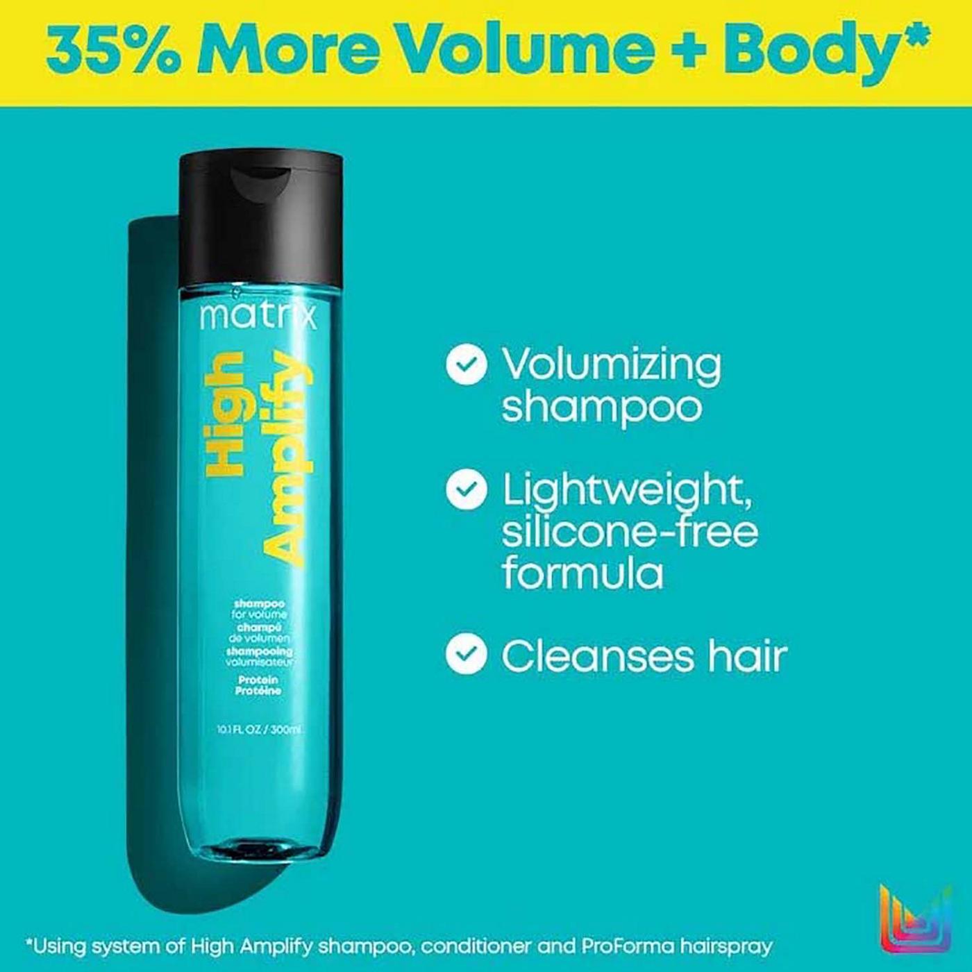 Matrix Total Results High Amplify Shampoo; image 4 of 4