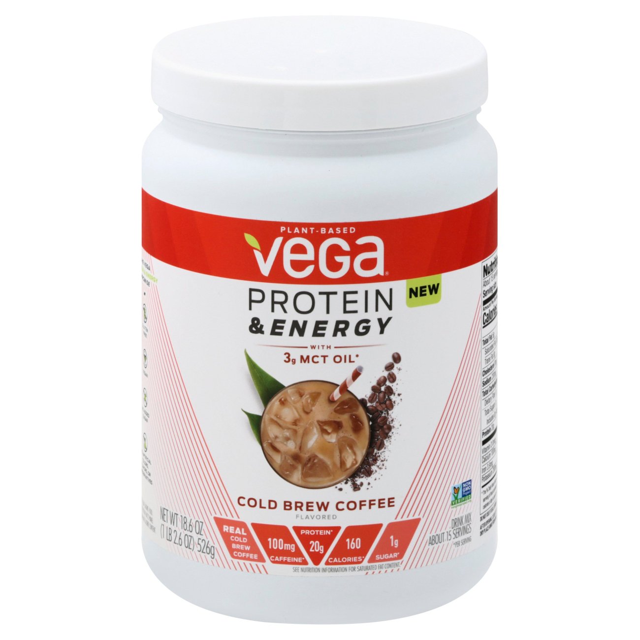 Vega Protein & Energy Cold Brew Coffee Shop Diet & Fitness at HEB