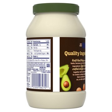 Kraft Avocado Oil Mayonnaise, 30 oz