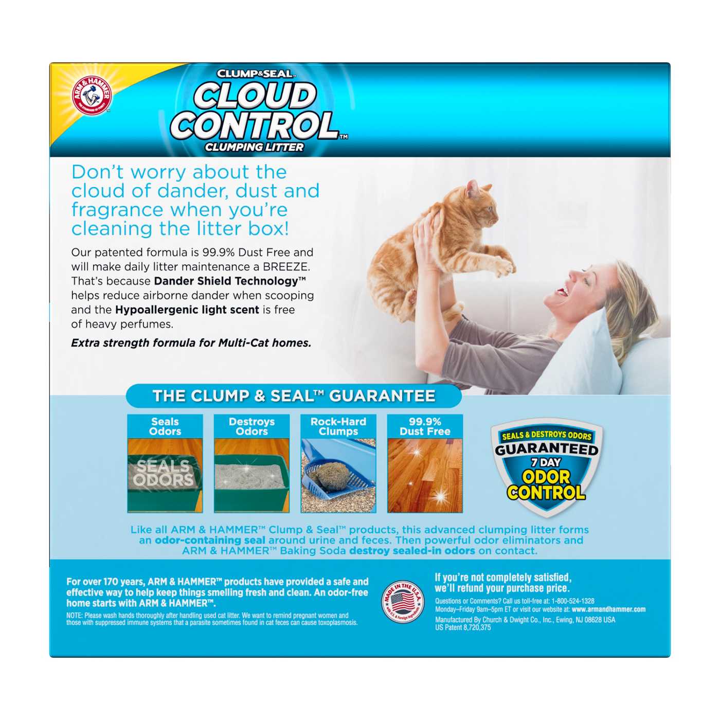 Arm & Hammer Cloud Control Multi-Cat Litter; image 2 of 3