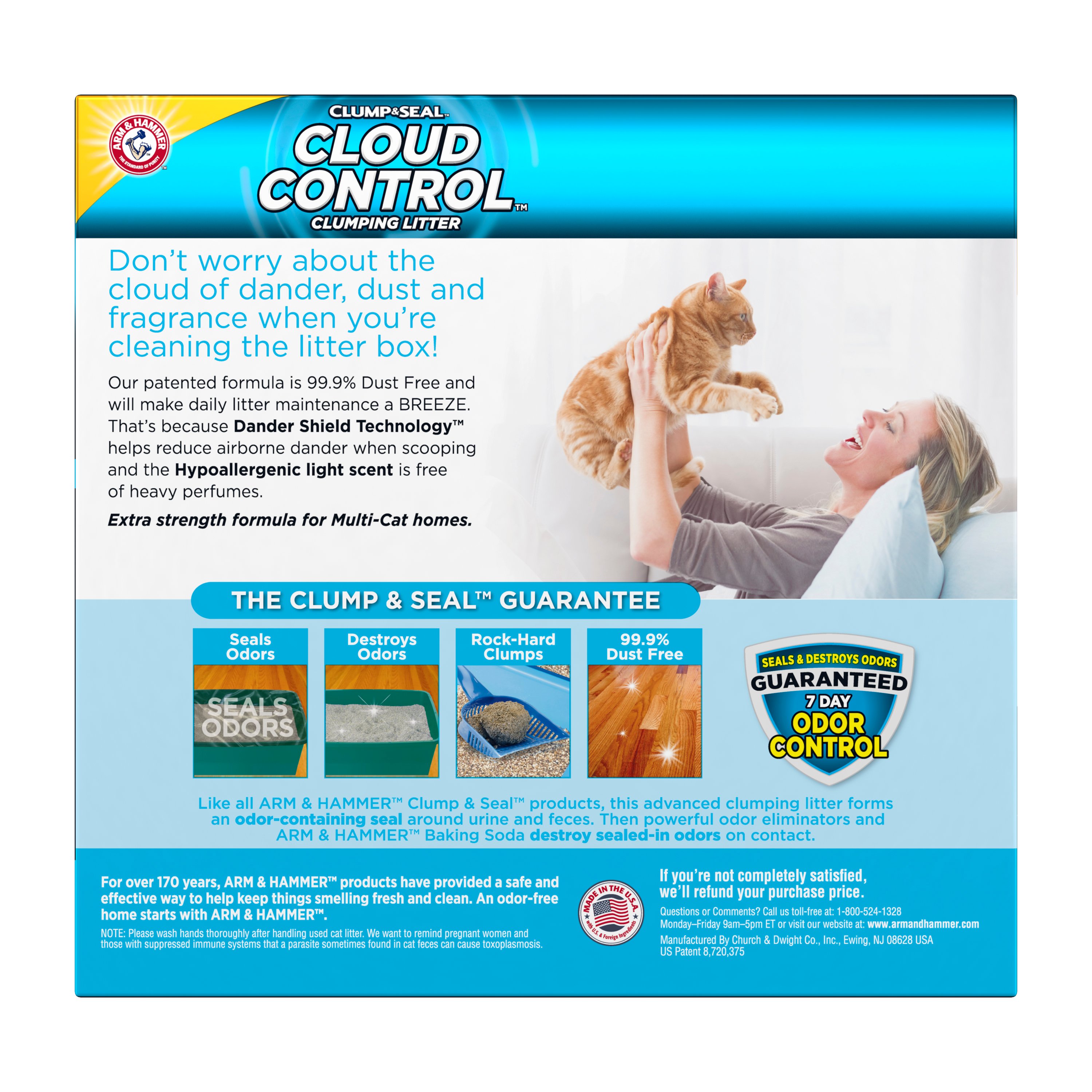 Arm Hammer Cloud Control Multi Cat Litter Shop Litter litter boxes at H E B