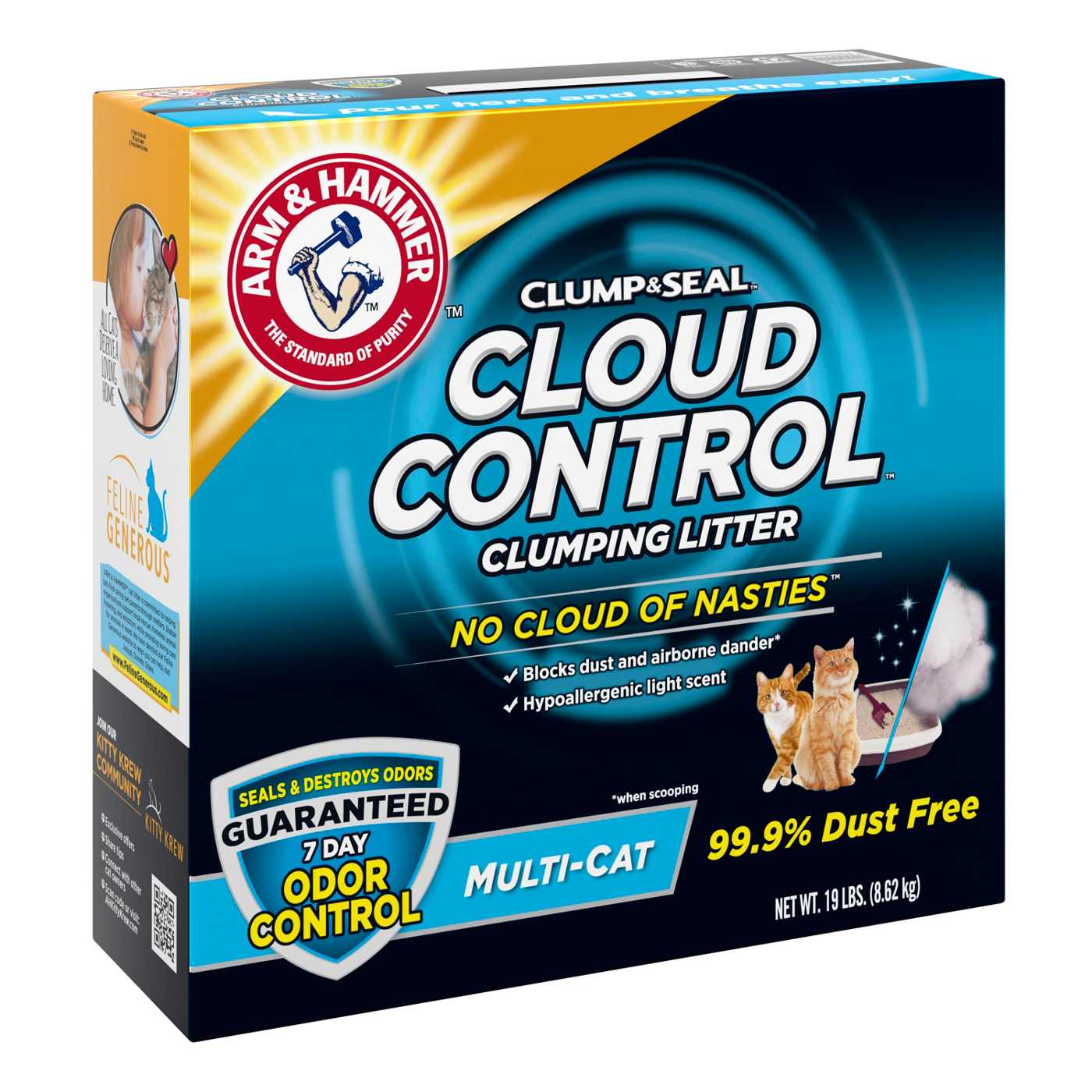 Arm & Hammer Cloud Control Multi-Cat Litter; image 3 of 3