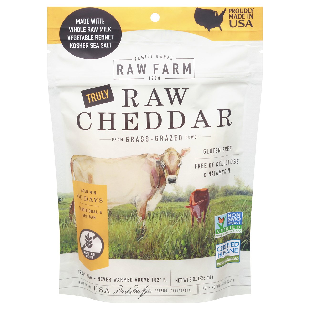 Organic Pastures Raw Cheddar Cheese, Shredded Shop Cheese at HEB