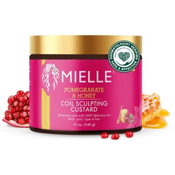 Mielle Pomegranate & Honey Coil Sculpting Custard - 12 fl. oz.