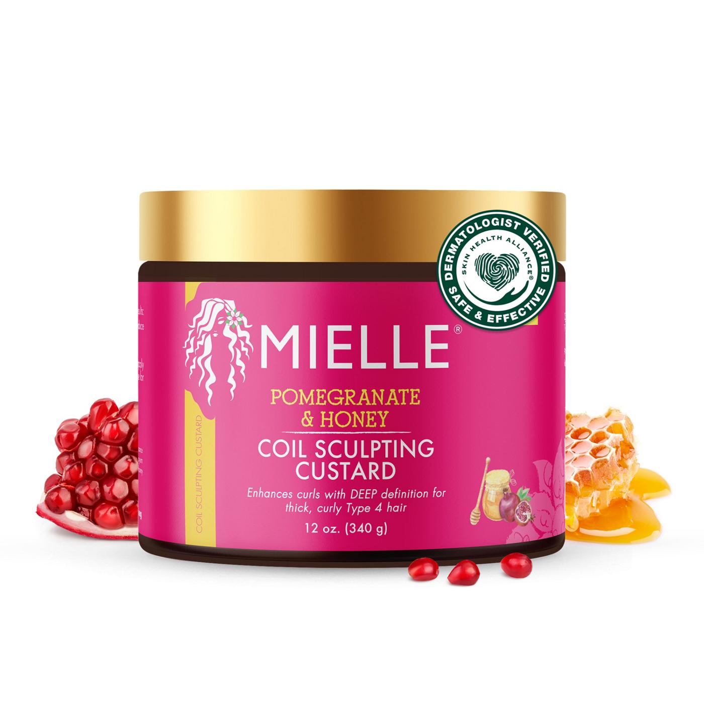Mielle Pomegranate & Honey Coil Sculpting Custard - 12 fl. oz.; image 9 of 10
