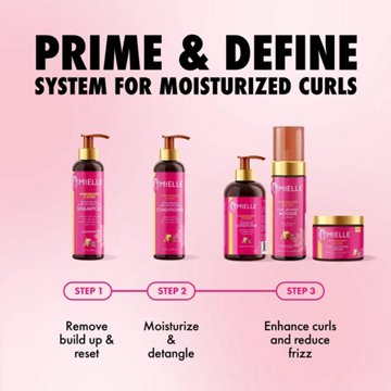 Mielle Pomegranate & Honey Coil Sculpting Custard - 12 fl. oz.