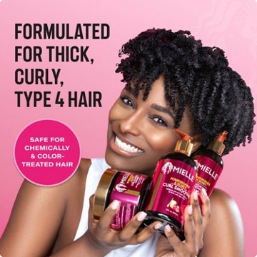 Mielle Curl Smoothie Hair Treatment - Pomegranate & Honey