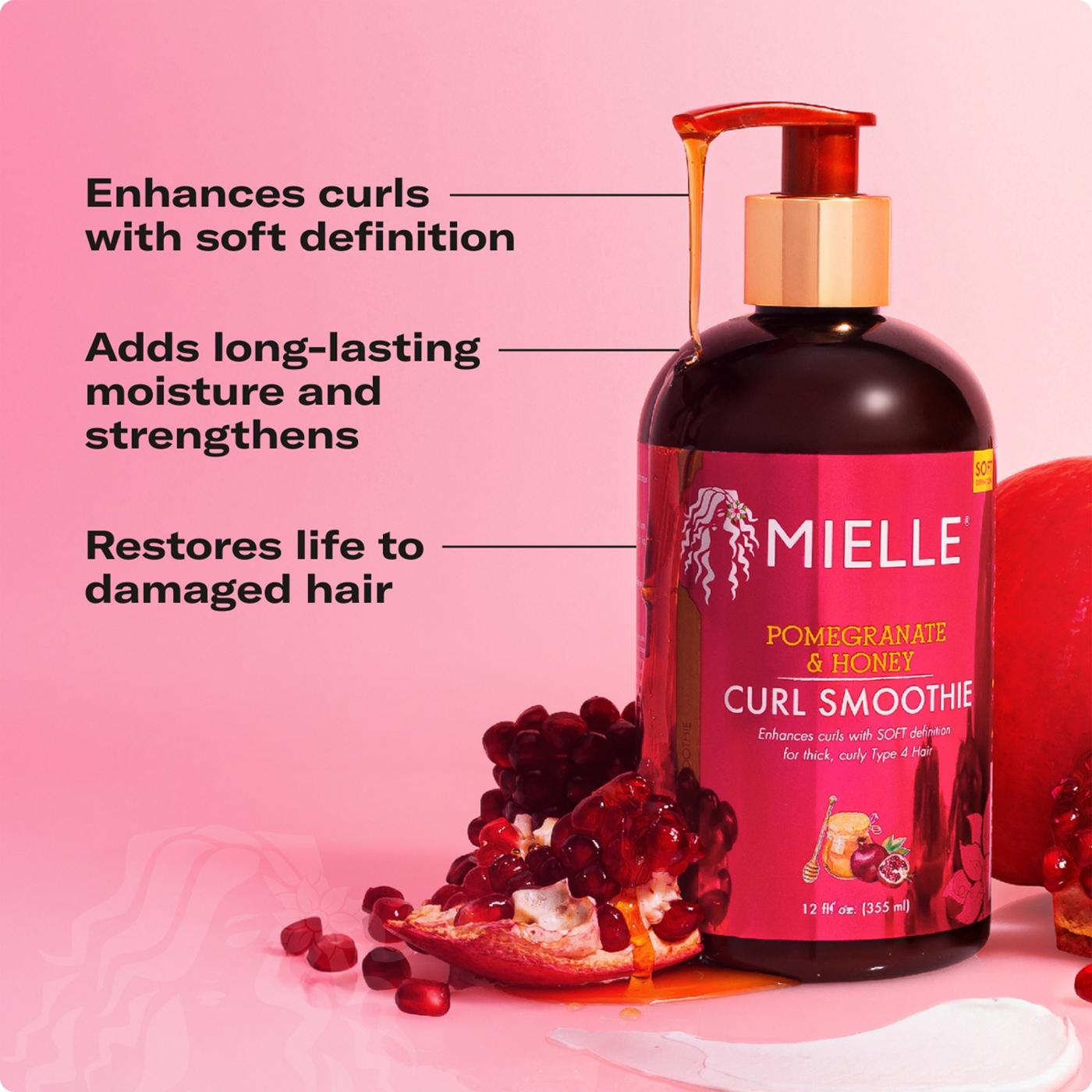 Mielle Curl Smoothie Hair Treatment - Pomegranate & Honey; image 10 of 10