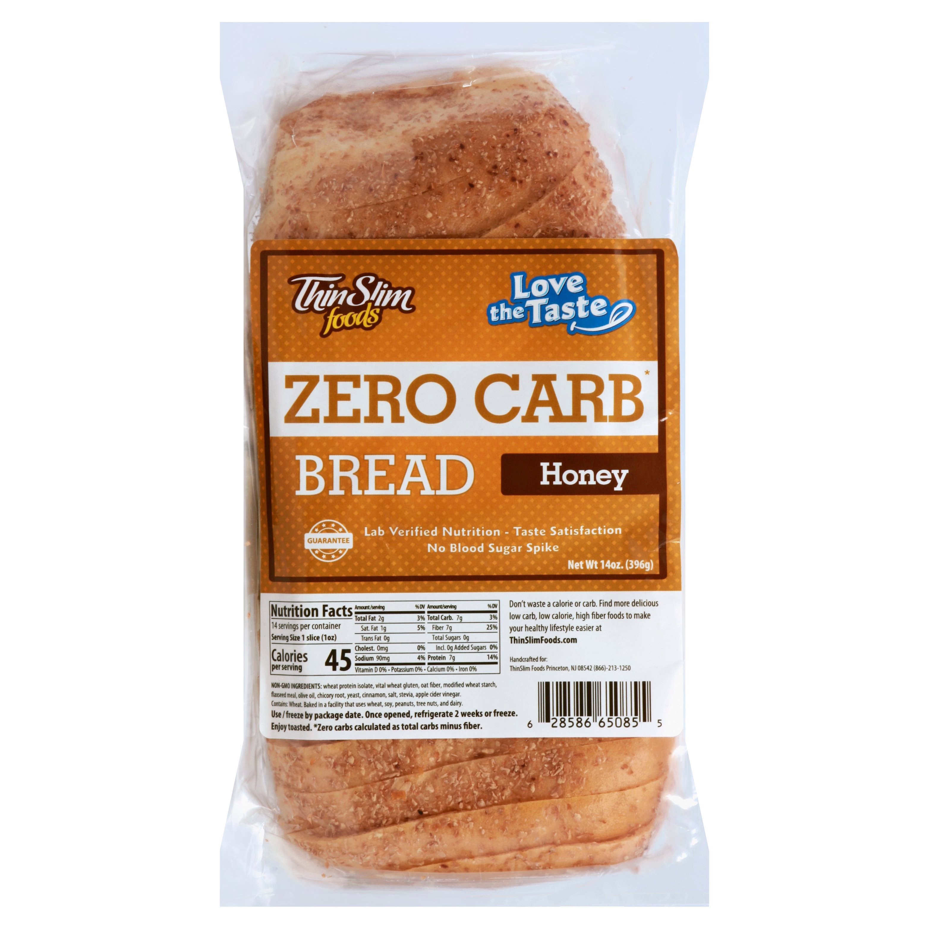 Thin Slim Foods Honey Zero Carb Bread Shop Sliced bread at HEB