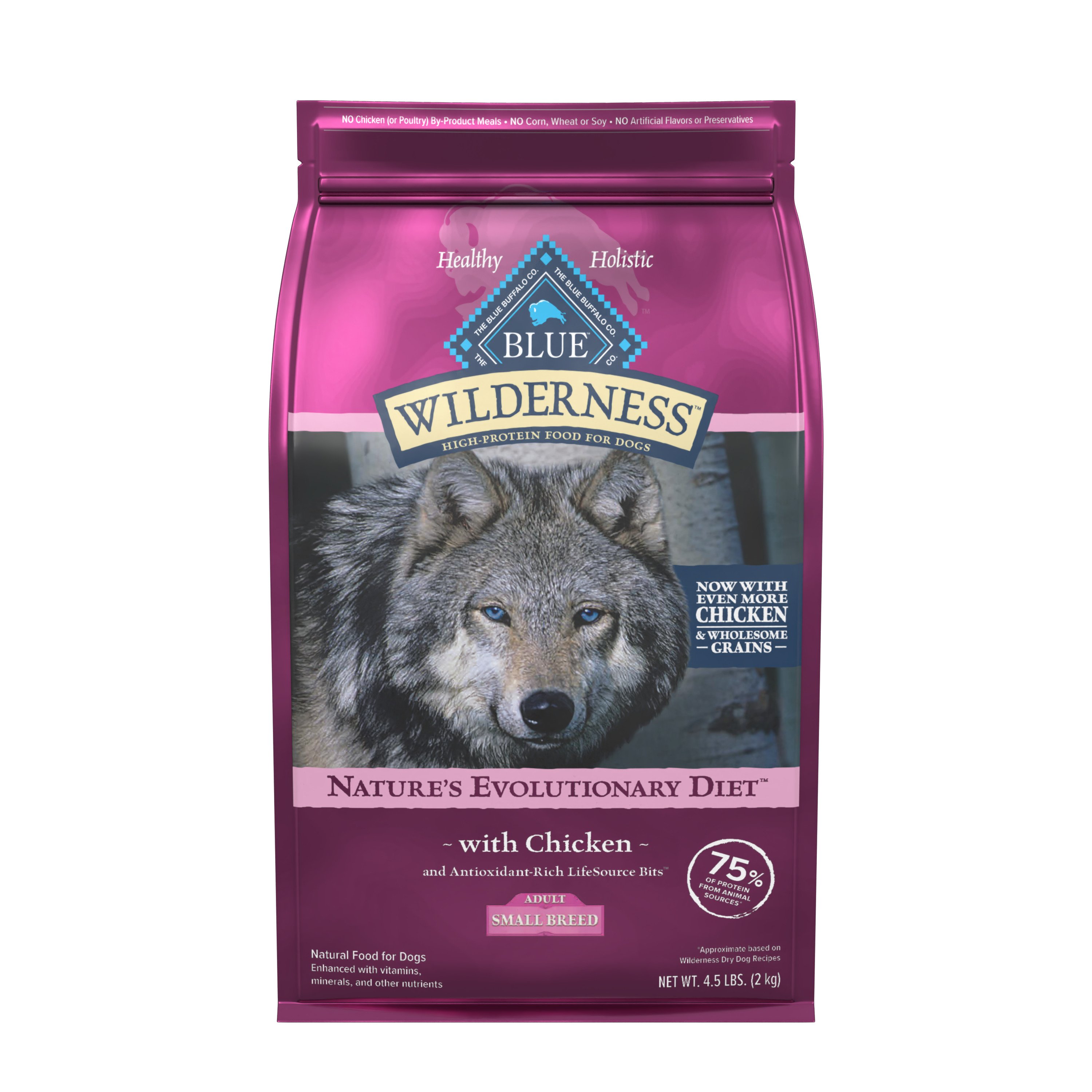 how much is a bag of blue dog food